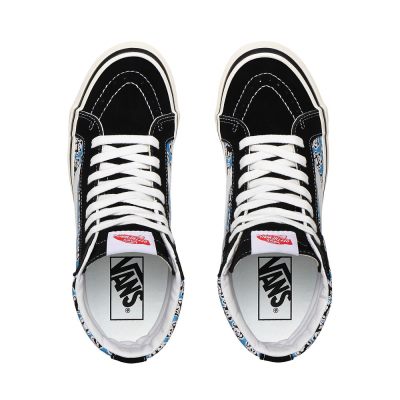 Vans Anaheim Factory Sk8-Hi 38 DX - Kadın Bilekli Ayakkabı (Siyah)
